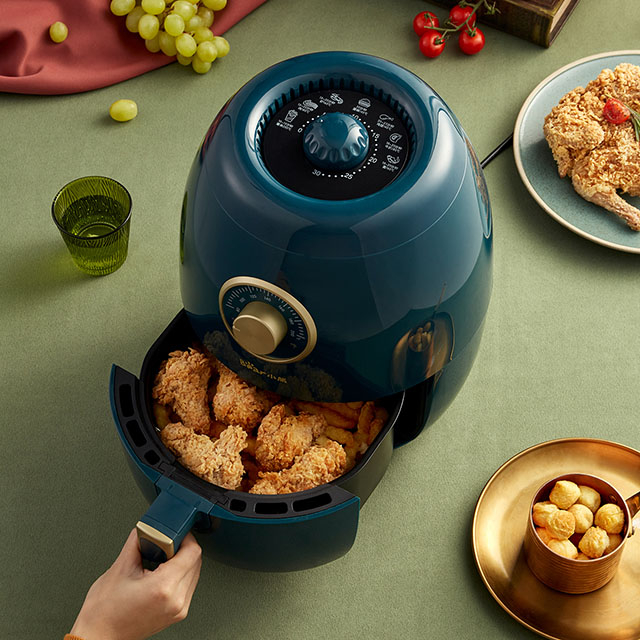 Bear Appliance Smart Air Fryer Dengan Keranjang Antilengket