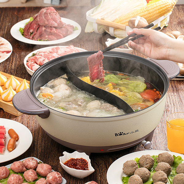 Hot Pot dengan Pembagi