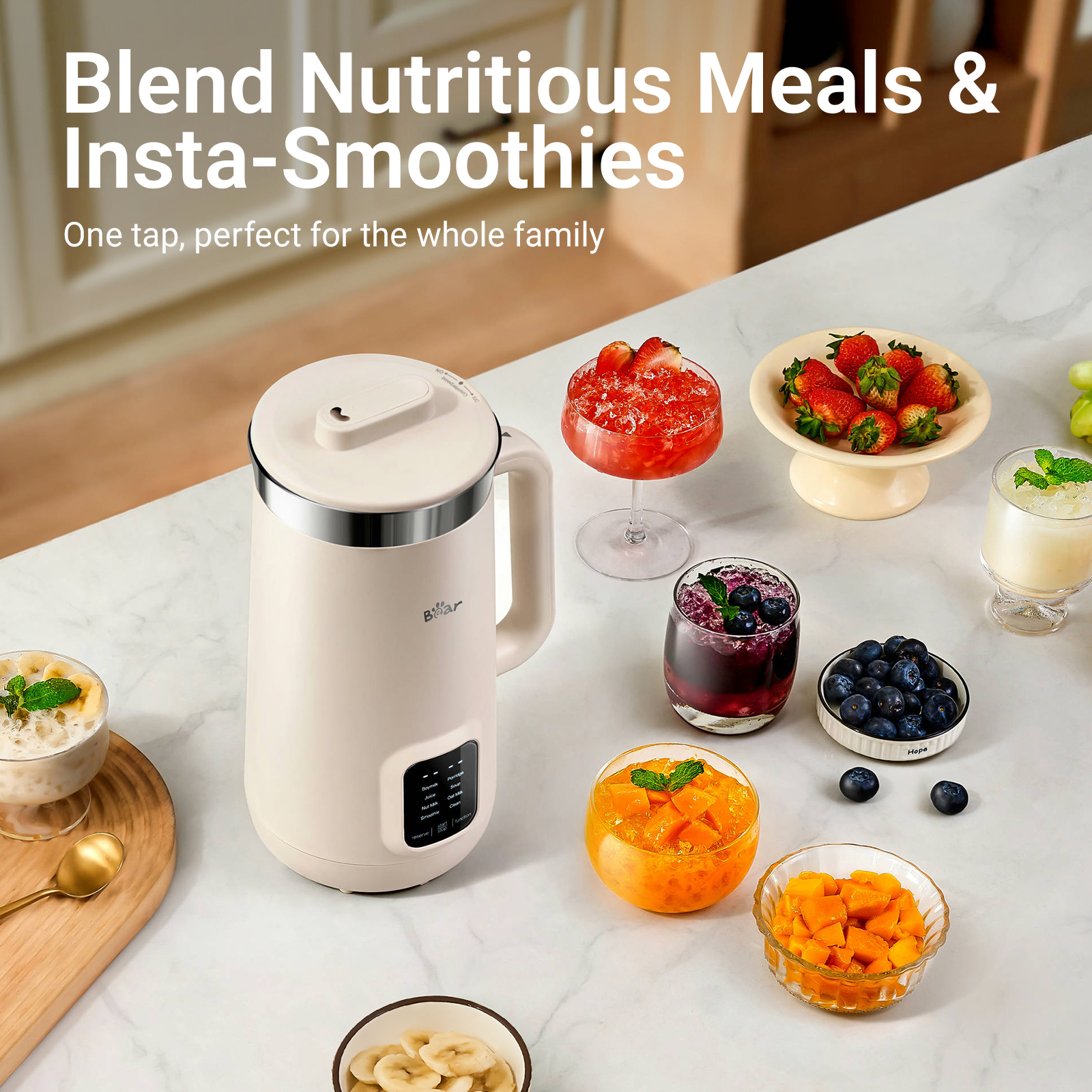 Mesin Pembuat Susu Kacang Bear 8 in 1