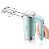 Stand Mixer 4L Biru Muda dengan Mangkuk Stainless Steel